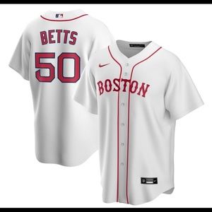 Nike  Boston Red Sox Mookie Betts #50 Nike Home